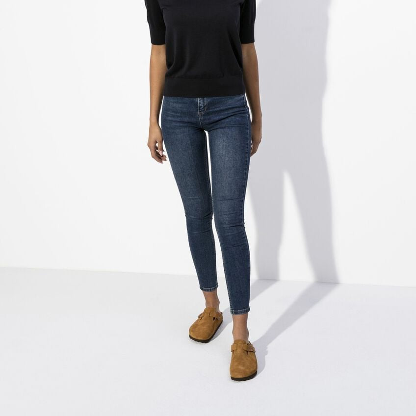 Birkenstock Boston Soft Footbed  Suede Unisex Clog 1009543 Mink