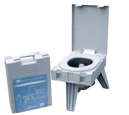 Cleanwaste 358012 Go Anywhere Portable Toilet Brand New - AllSportsWearUSA