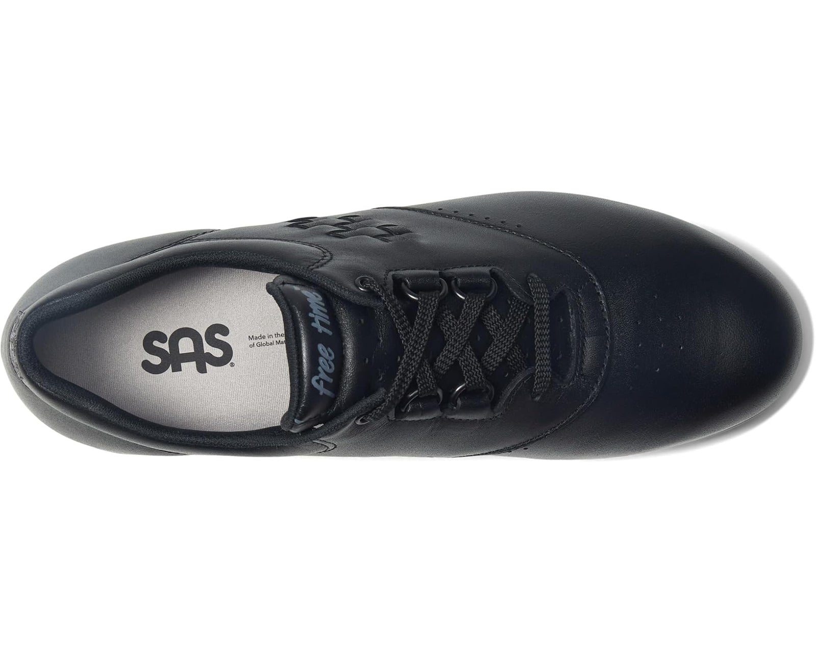 SAS Free Time Black, Women's Walking Shoes Black