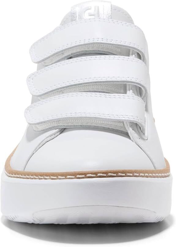 Cole Haan Women's Grandpro Topspin Triple Strap Sneaker W30410-B Optic White New - AllSportsWearUSA