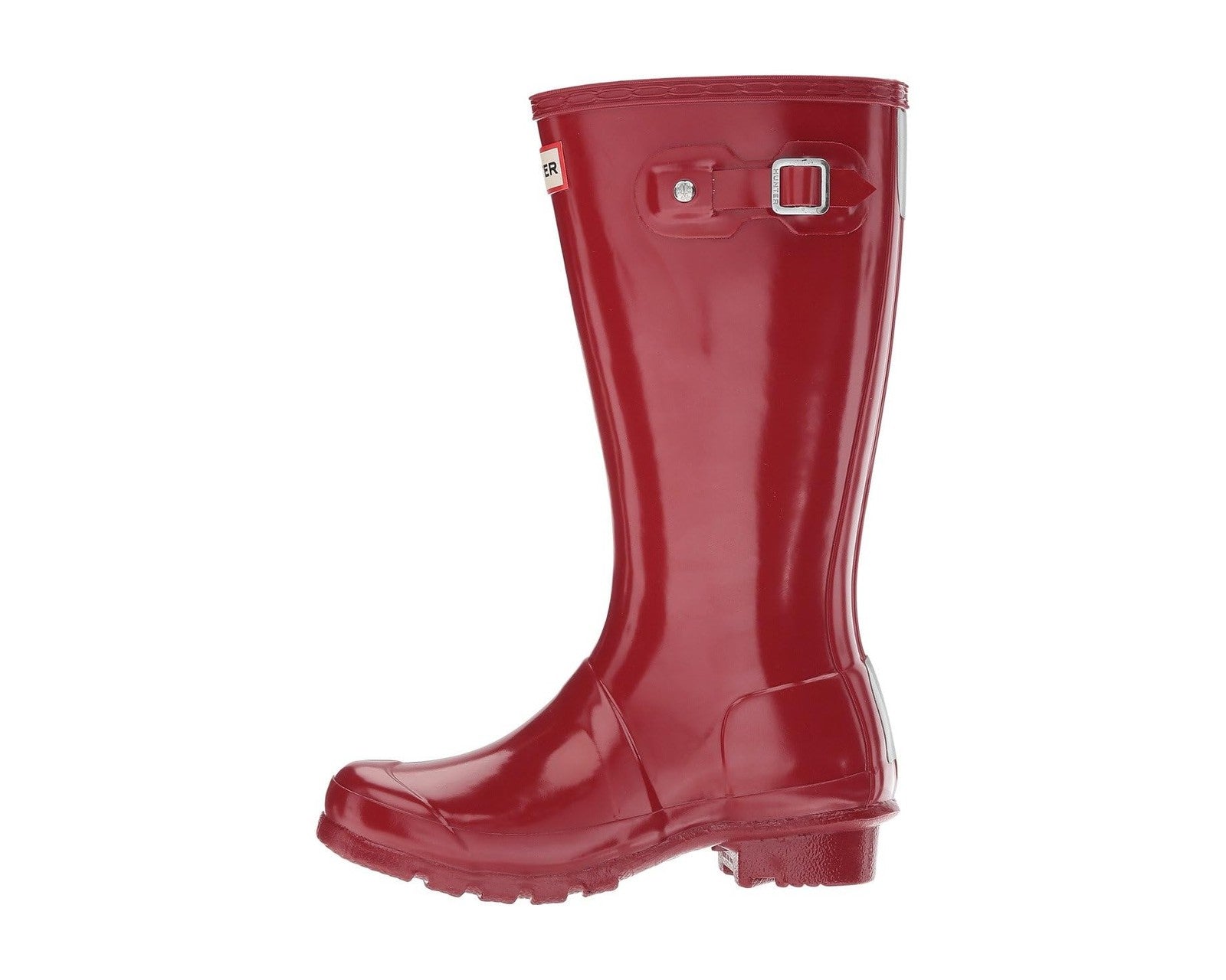 Hunter Kids  Original Kids' Gloss Rain Boot Little Kid/Big Kid Military Red