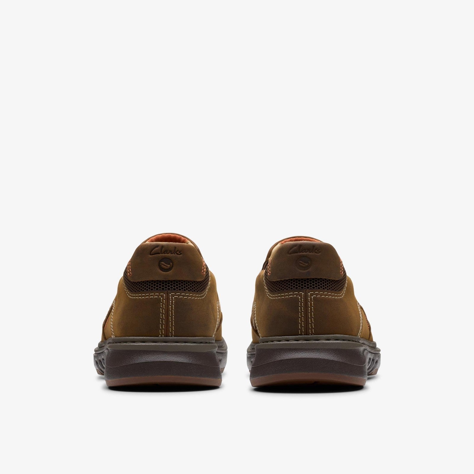 Clarks Men's Un Briley Step Slip on Shoes 26179983 Beeswax Leather