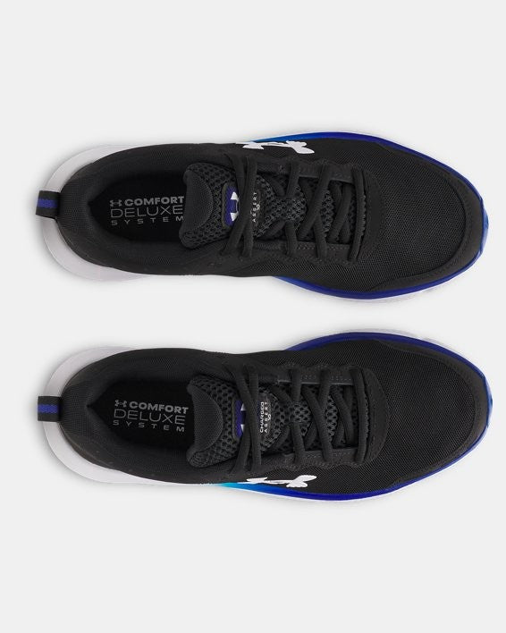 Under Armour Men's Running Shoes Charged Assert 10  Black Royal  White 3026175