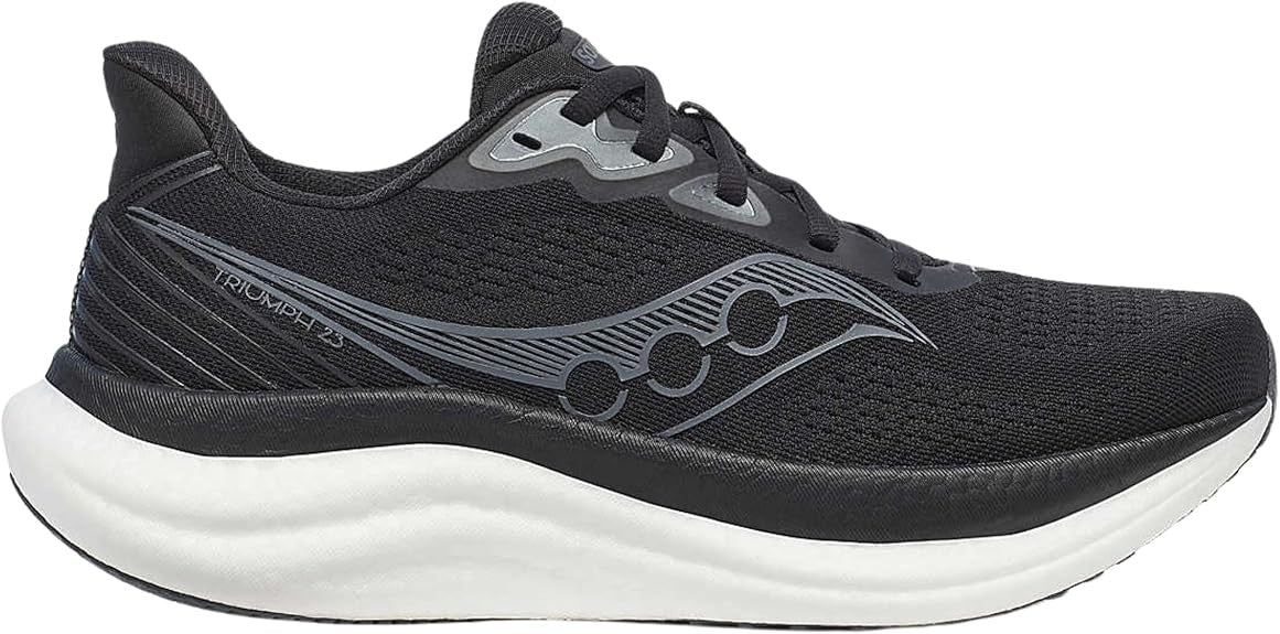 Saucony Women's Triumph 23 Sneaker S11023-200 Black/White