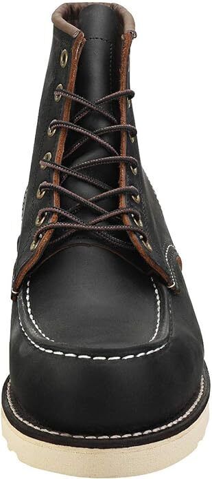 Red Wing Heritage Men's Classic Moc 6" 8849 Boot BLACK PRAIRIE LEATHER Brand New - AllSportsWearUSA