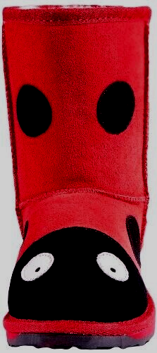 EMU Australia Unisex-Child Ladybird Sparkle-KK10111-RED Brand New - AllSportsWearUSA