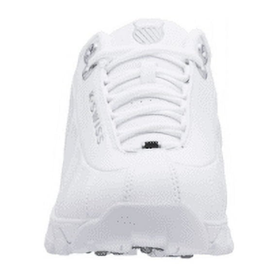 K-Swiss ST329 CMF Men's White Silver Black Sneaker 03426-129
