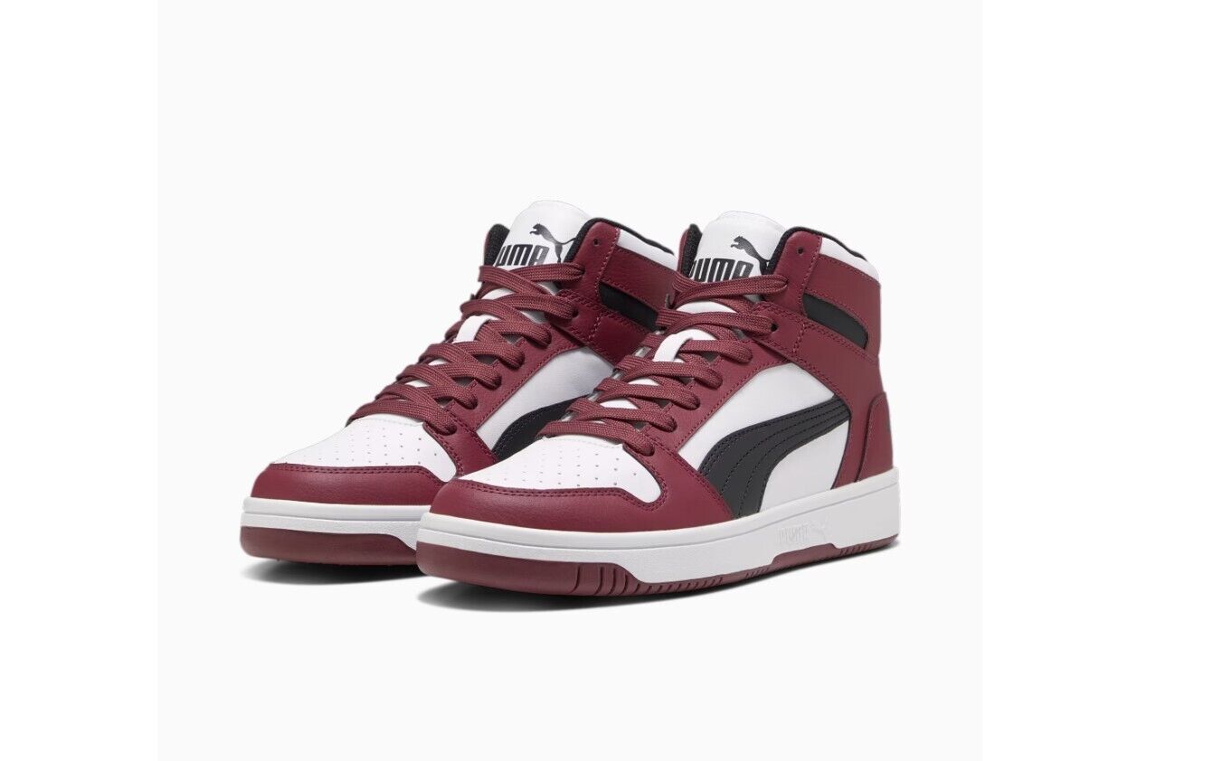 PUMA Rebound LayUp Sneakers Black-Dark Jasper 369573-37 BRAND NEW - AllSportsWearUSA