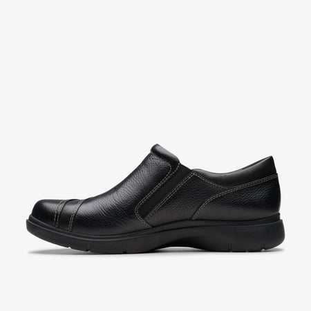Clarks Certina Pure Womens Black Slip On 26179816 Shoes