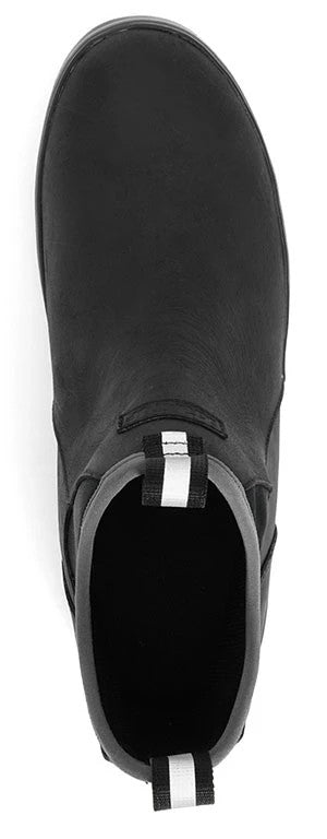 Xtratuf Men's Leather Ankle Deck Boots XAL-000  Black