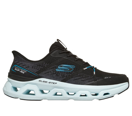 Skechers Men's  Slip-ins: Glide-Step Altus Aphtur 233023-BKAQ Black / Aqua
