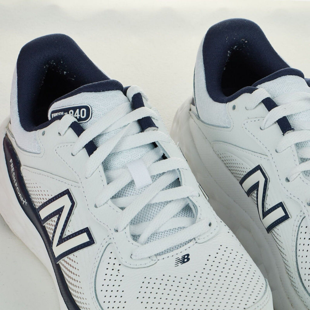 Size 10 - New Balance Fresh Foam X 860v13 White Marine Blue - AllSportsWearUSA