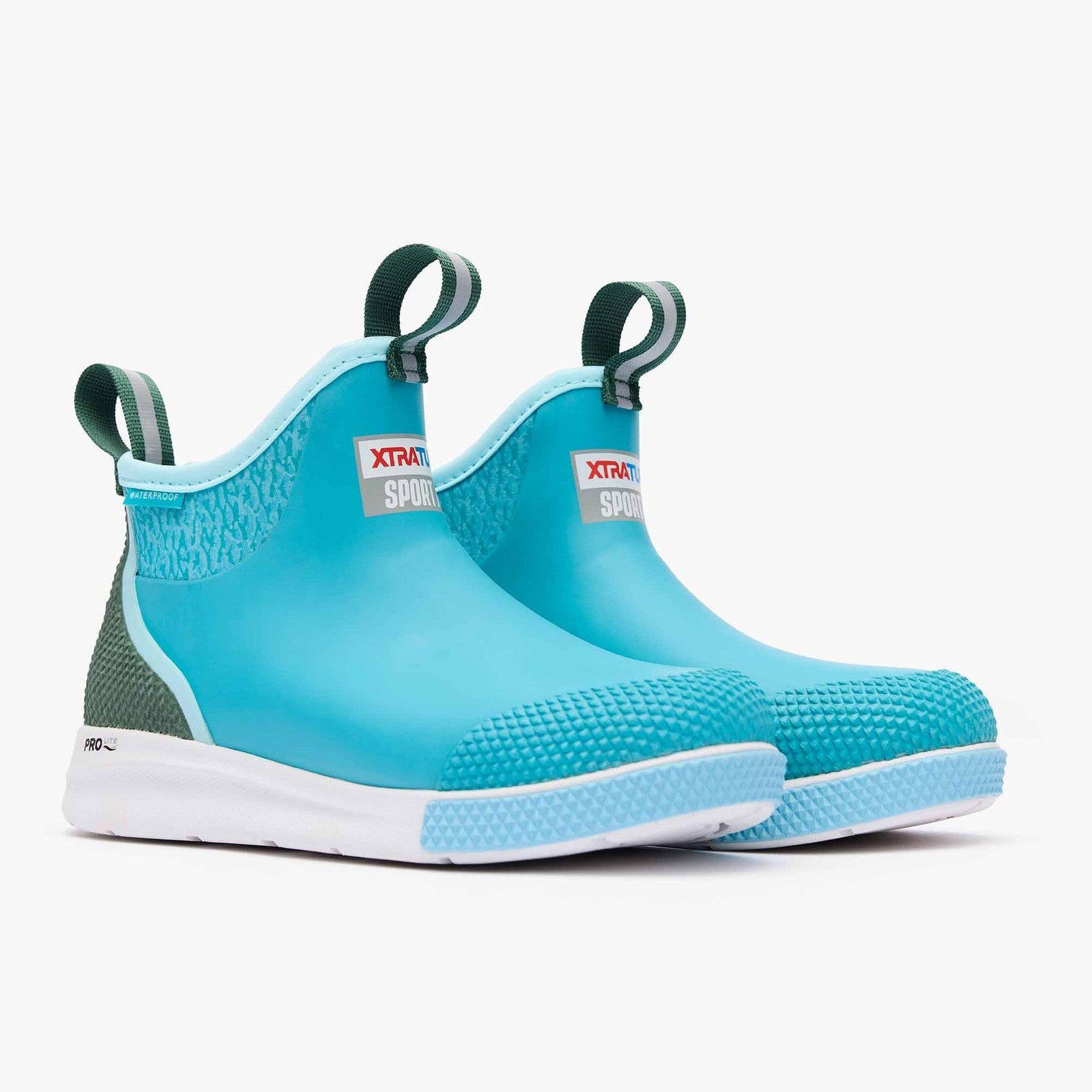 XTRATUF Women's Ankle Deck Boot Sport ADSW-300 Teal