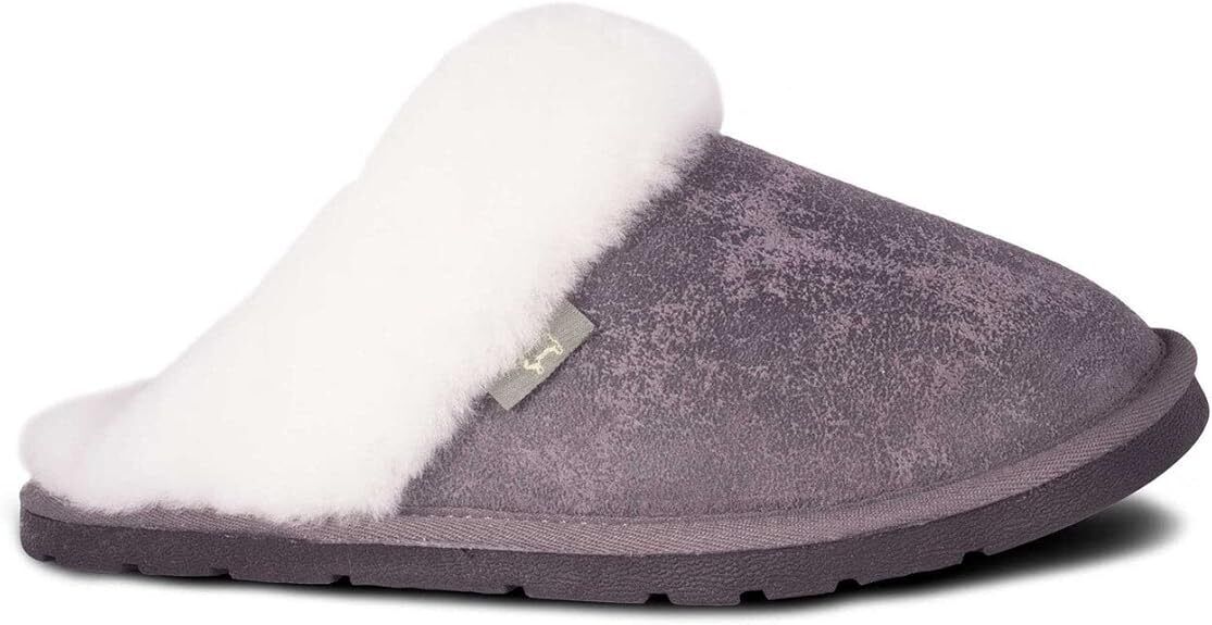Cloud Nine Sheepskin Indoor Outdoor Scuff House Slippers for Women BRAND NEW - AllSportsWearUSA