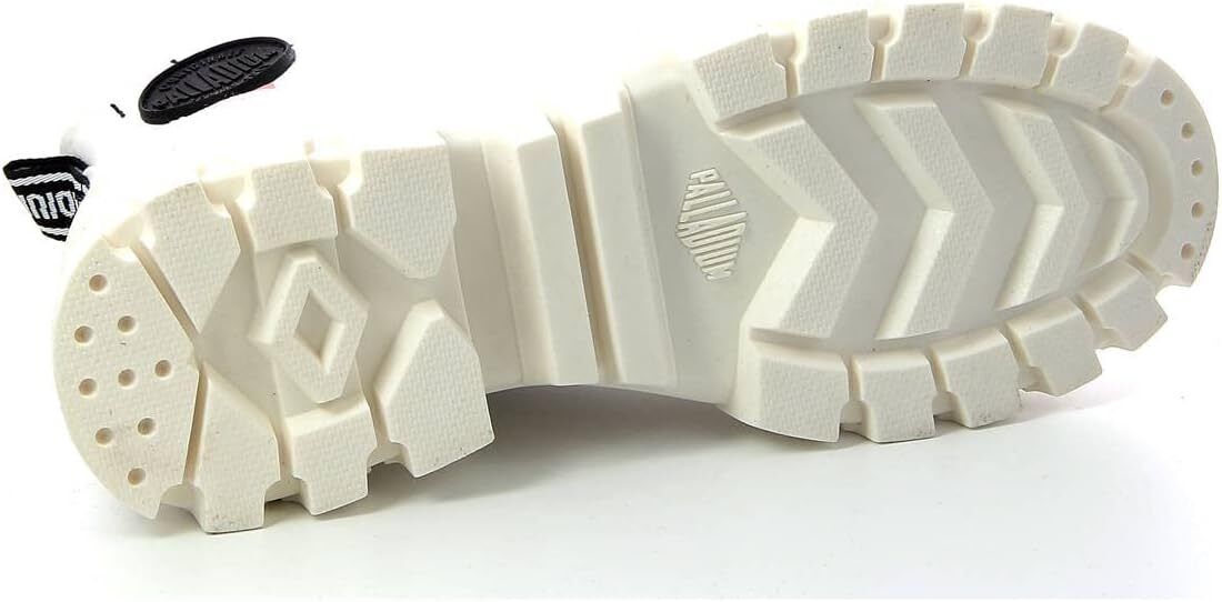 Palladium Womens Revolt Hi TX 97242-127 Star White/Marshmallow Platform Boots - AllSportsWearUSA