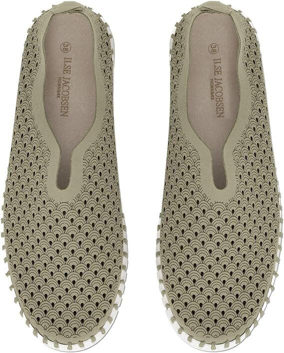 Ilse Jacobsen Womens  Army Tulip 139-410 Slip-on Sneaker