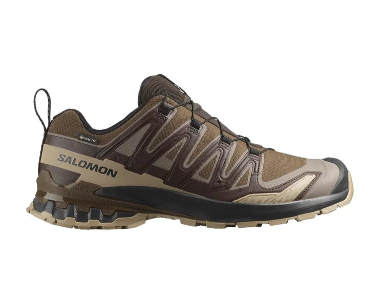 Salomon Men's  XA PRO 3D V9 Gore Tex L478818  Dark Earth  Desert Tan  Black
