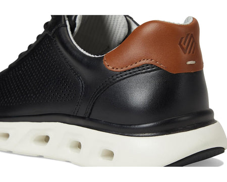 Johnston & Murphy Men's Reactivate U-Throat Full Grain Leather Lace-up Sneakers