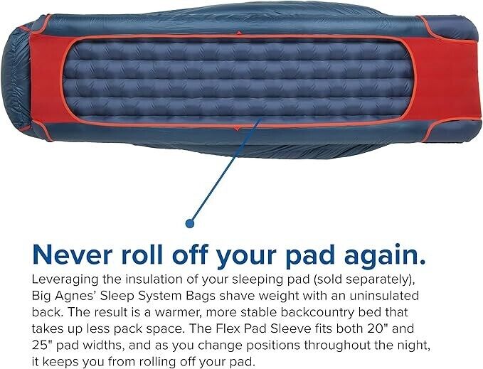 Big Agnes Anvil Horn 30 650 Downtek Sleeping Bag BAH15RL19 BRAND NEW - AllSportsWearUSA