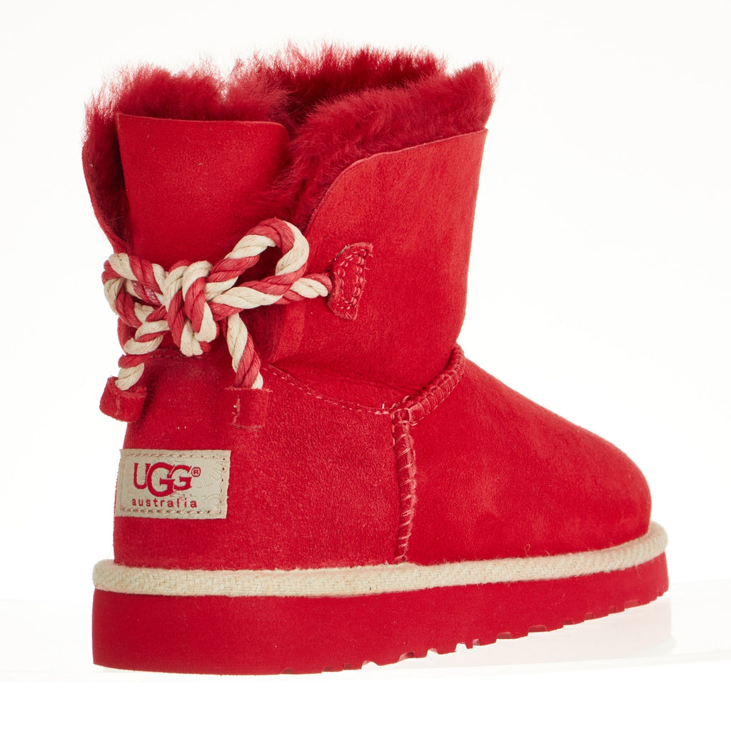 UGG Kids Boots 1006636K Selene Red Brand New