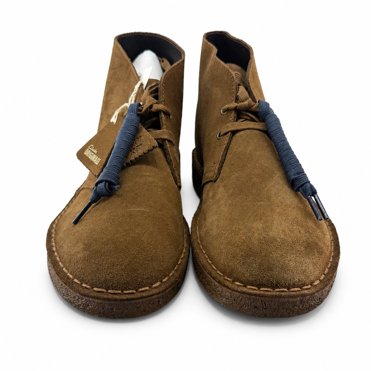 Clarks Men's Desert Boots Cola Suede 1 Boots 26155481