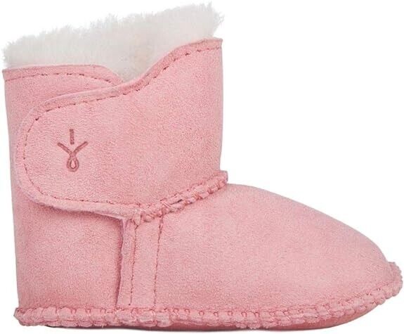 EMU Australia Grubs Baby Bootie (Infant/Toddler) B10310-PINK Brand New - AllSportsWearUSA
