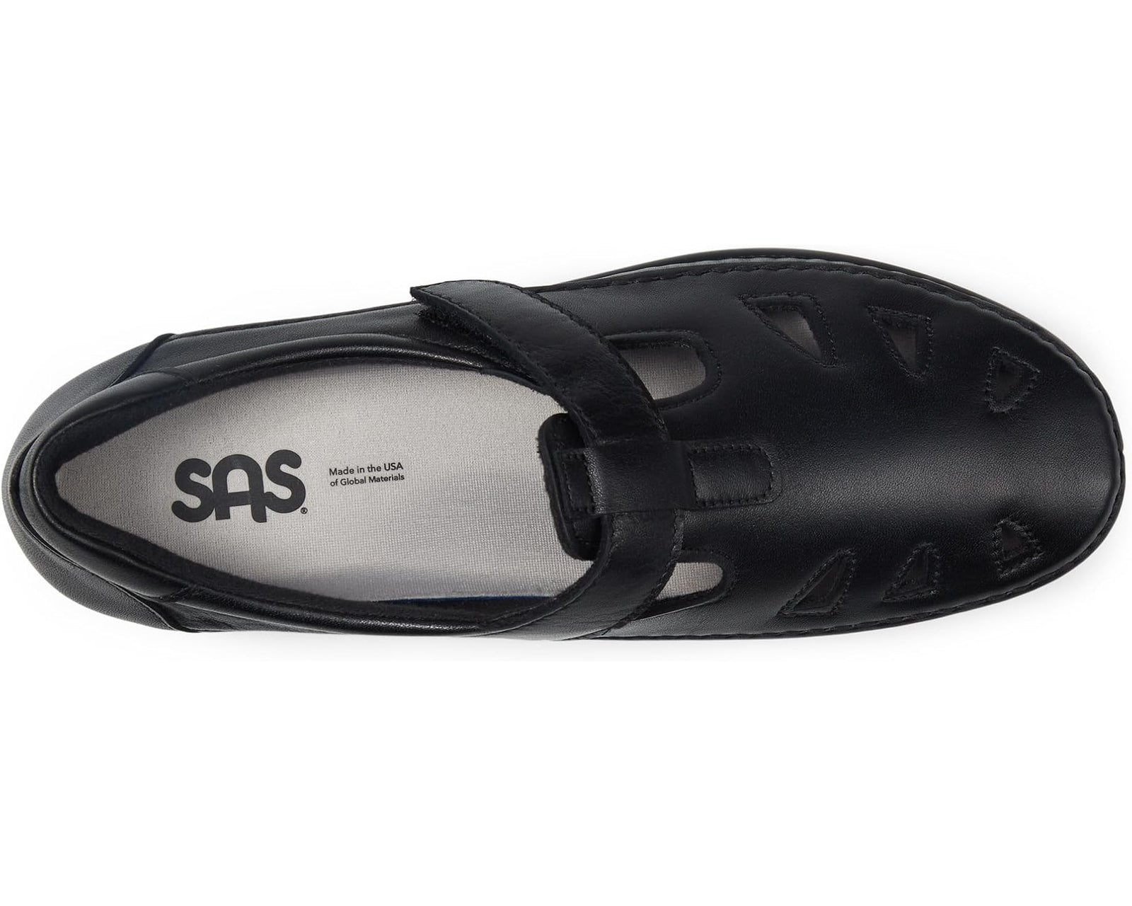 SAS Roamer T-Strap Comfort Loafer Women's Black