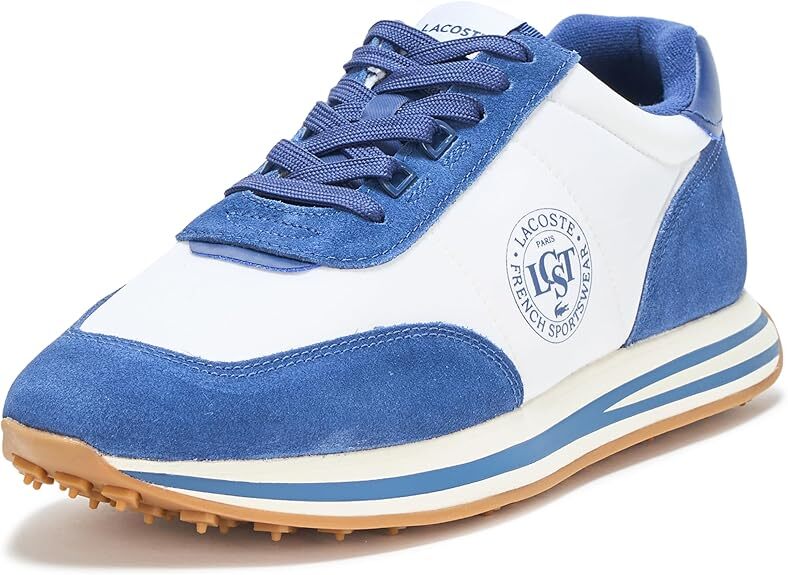Lacoste Mens L-Spin Sneaker  Nvy/Wht 7-48SMA0063-092