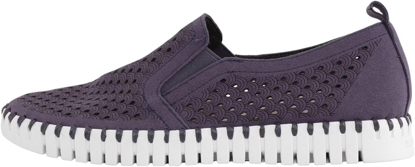 Ilse Jacobsen Womens Tulip 140 Navy TULIP140WOM-600 Slip-on Shoe Brand New - AllSportsWearUSA