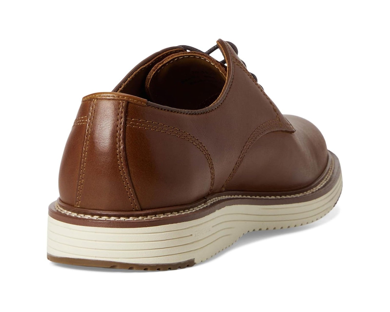 Johnston & Murphy Men's Upton Plain Toe 020-03520 Tan Full Grain