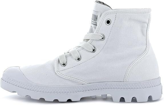 Palladium Women's Pampa 92352-116-M Star White Size 6.5 Hi Boot Brand New - AllSportsWearUSA