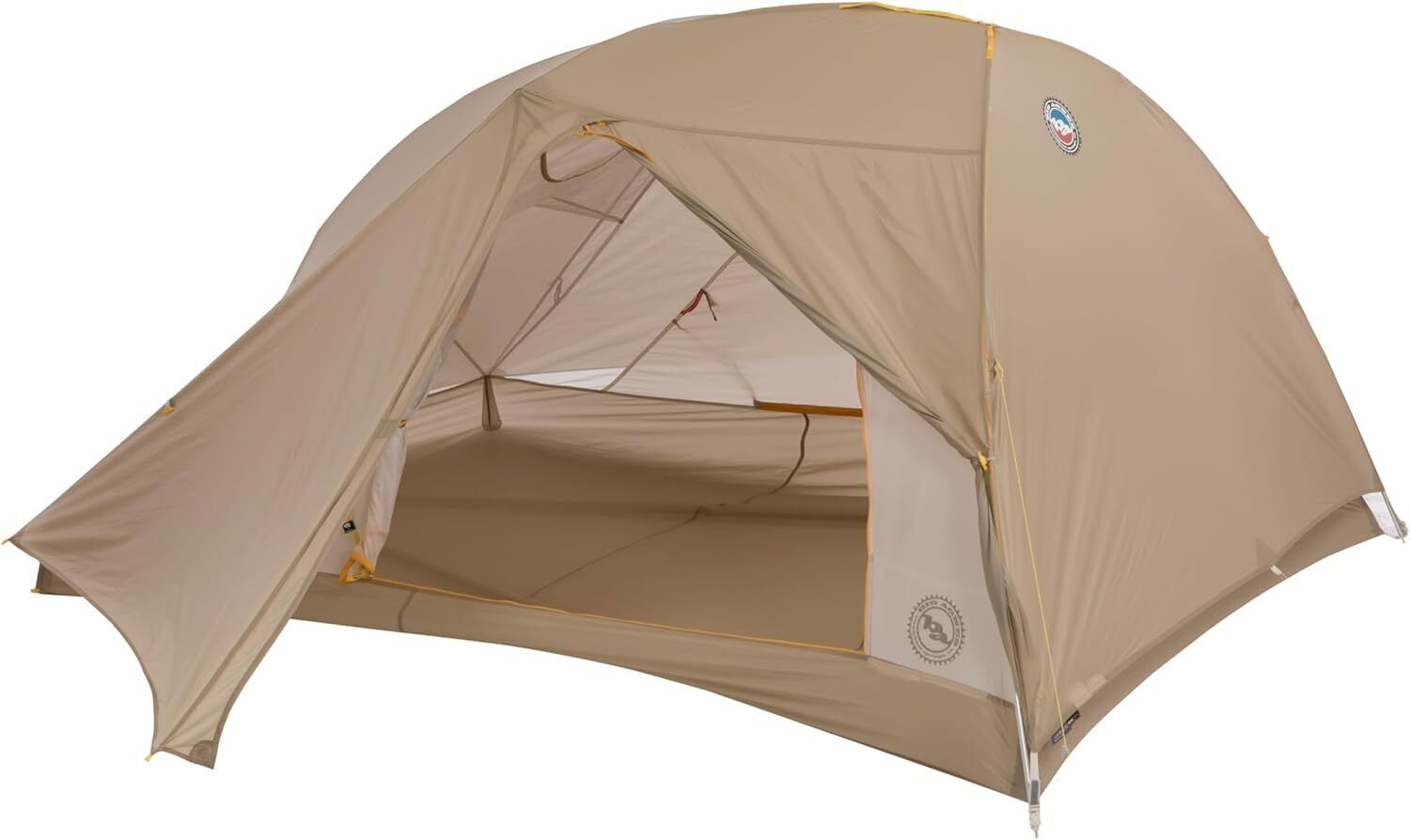 Big Agnes Tiger Wall HV UL3 Greige/Gray 3 Person Solution Dye Bikepack Tent New - AllSportsWearUSA