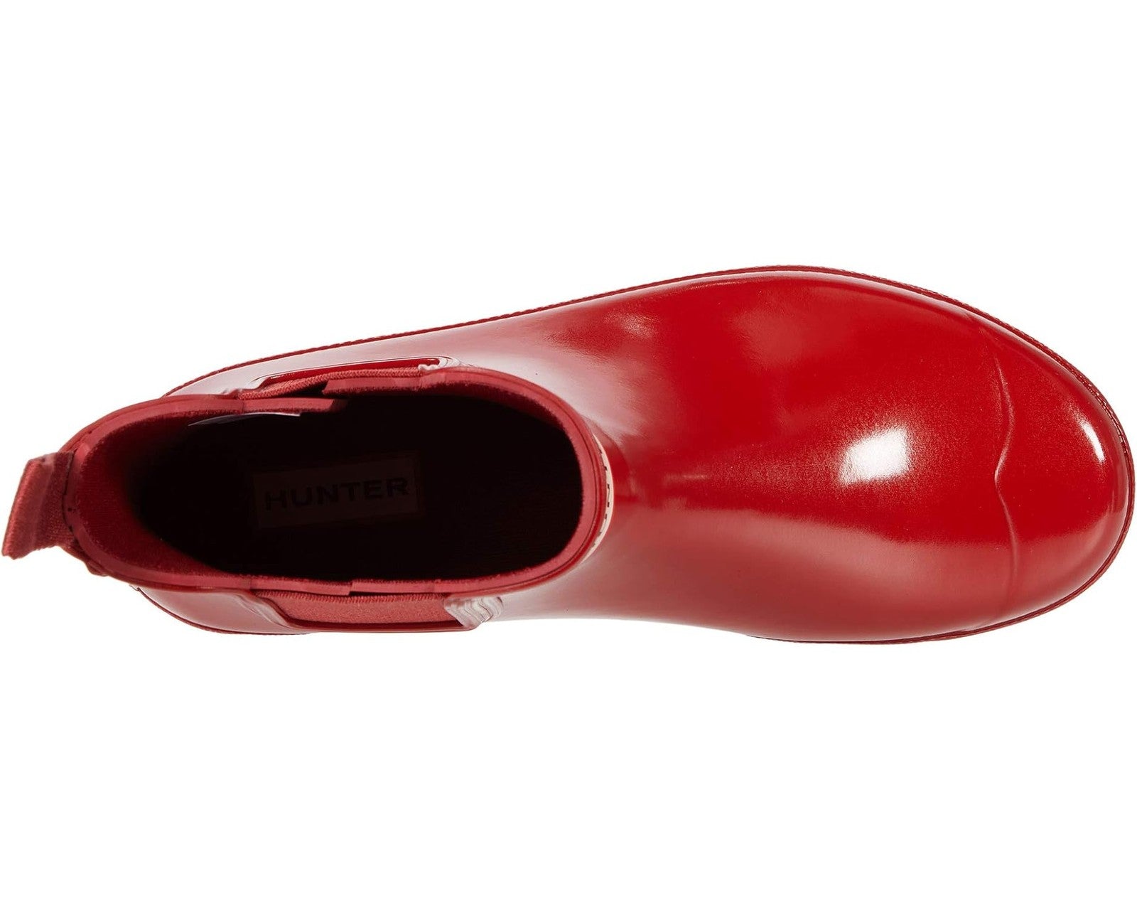 Hunter Original Chelsea Gloss Women's Casual Boots Military Red