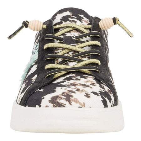 HEY DUDE Karina Women's Sneakers Crafted Boho Cow 41966-9B7 Brand New - AllSportsWearUSA