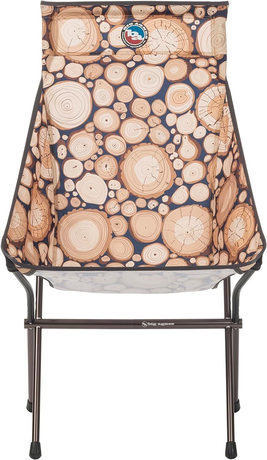 Big Agnes Big Six FBSCCWD23 Wood High & Wide Camping Chair w/ Aircraft Aluminum - AllSportsWearUSA