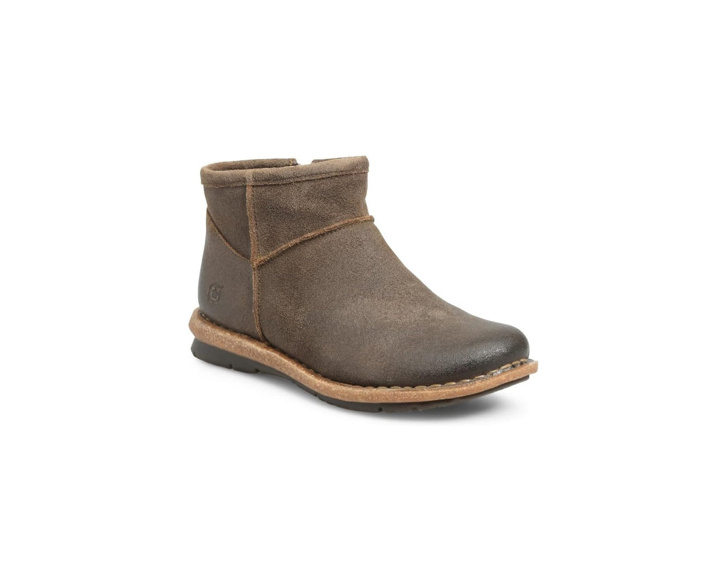 Born Tinley Women's Shoes BR0062455 Taupe Leather Suede