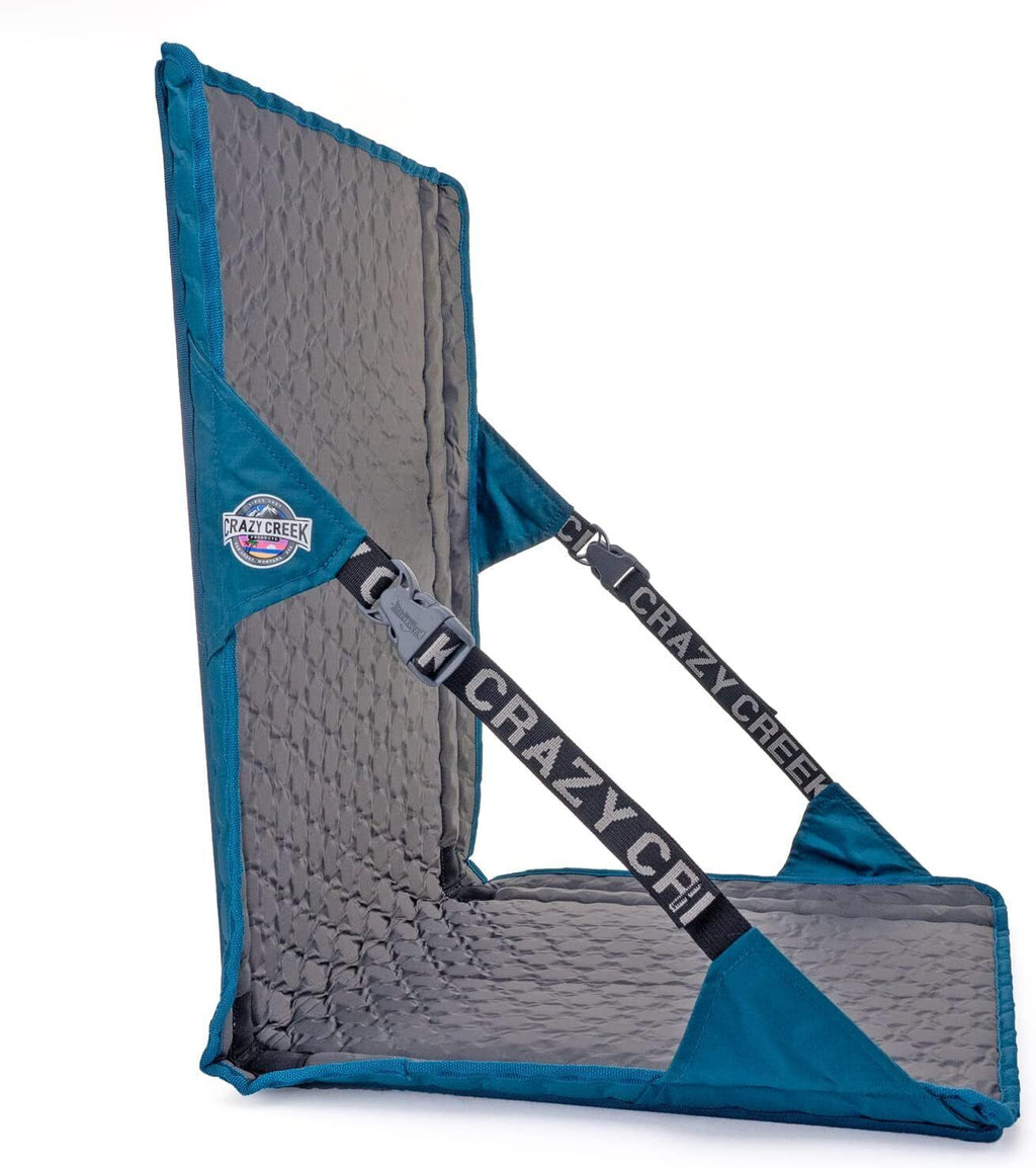 Crazy Creek HEX 2.0 1039-185 Aleutian Blue/Slate Original Chair Brand New - AllSportsWearUSA