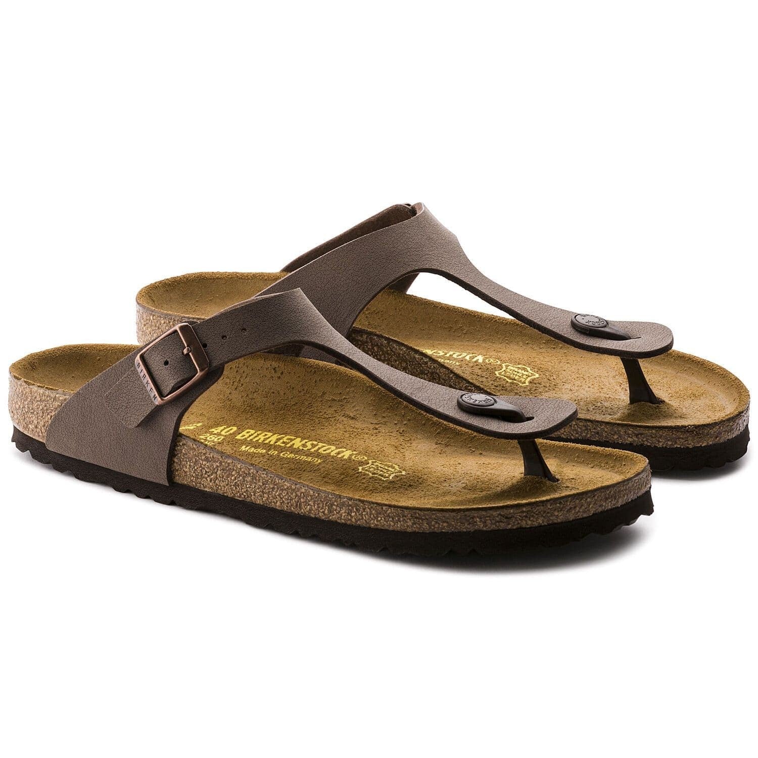Birkenstock 43751 Women's Gizeh Sandal  043751 Brown EU 37