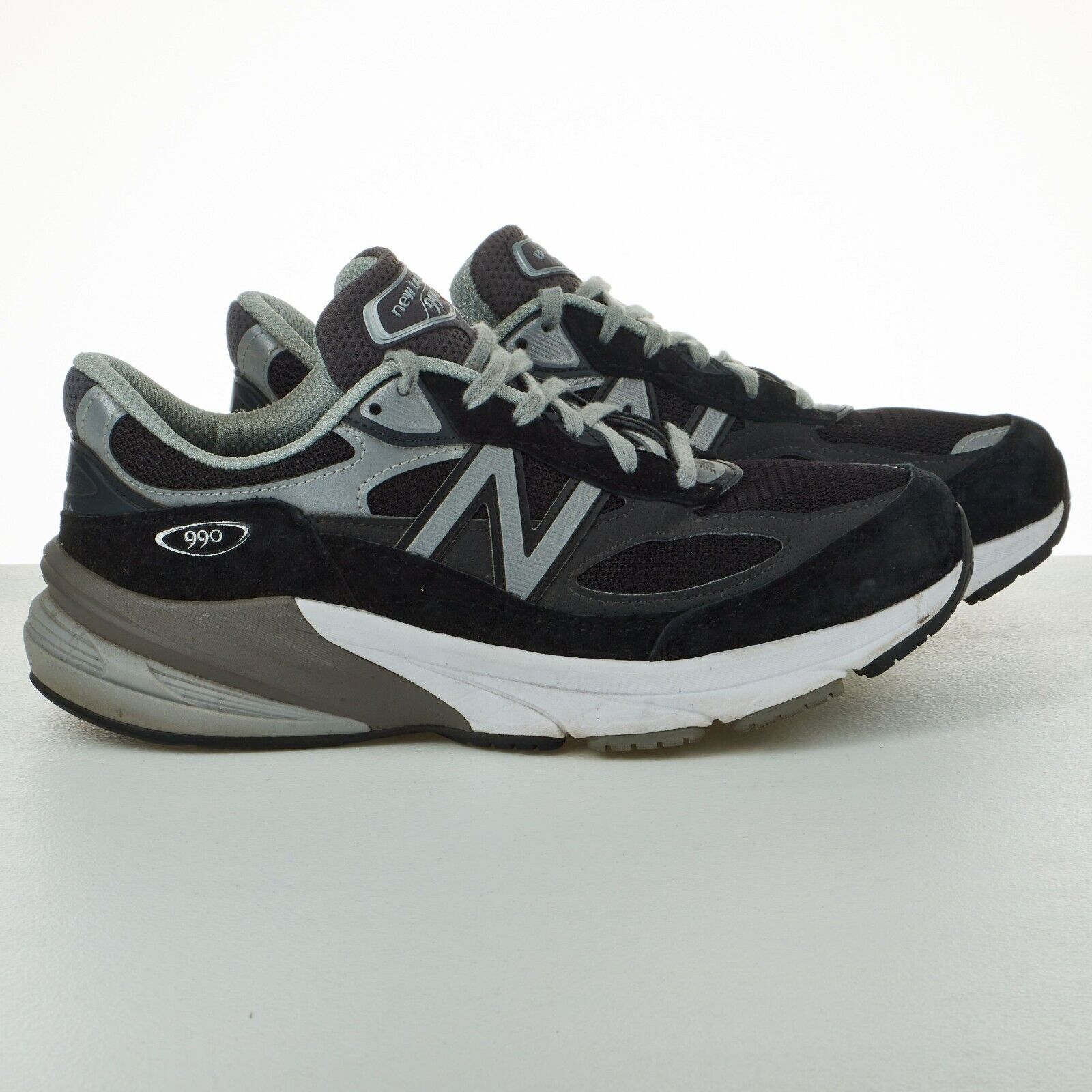 Size 8.5 - New Balance 990v6 Made in USA Black Silver M990BK6 - AllSportsWearUSA