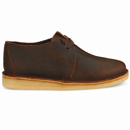 Clarks Men's Desert Trek Oxford Beeswax Brown Shoe 26178475