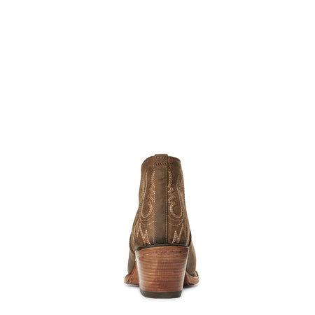 Ariat Ladies Dixon Snip Toe Boots 10027282 Weathered Brown