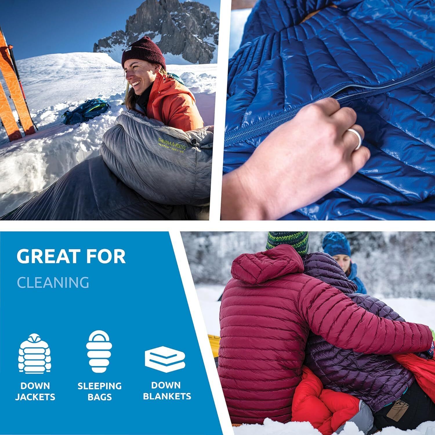 Nikwax Down Wash Direct 1000ML 1L - AllSportsWearUSA