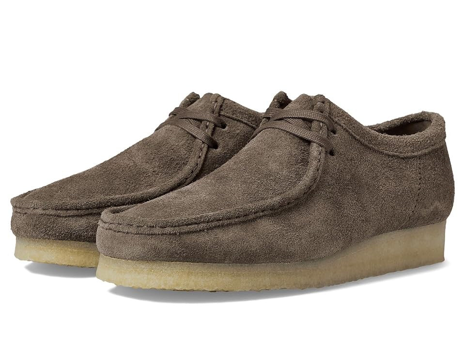 Clarks  Men's Wallabee  Suede Shoe 26174049  Dark Grey