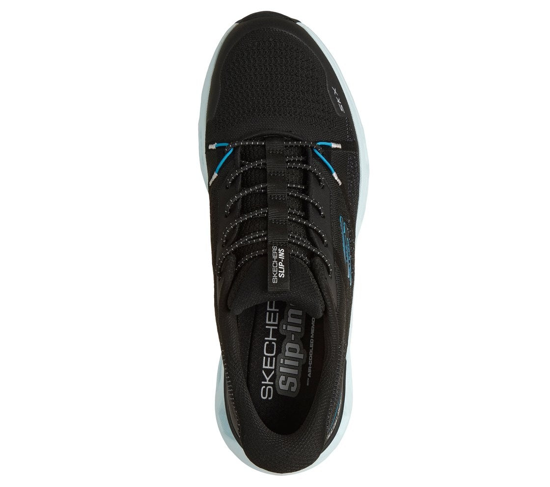 Skechers Men's  Slip-ins: Glide-Step Altus Aphtur 233023-BKAQ Black / Aqua