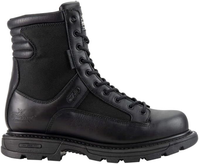 Thorogood Men's GEN-Flex2 8” Tacticle Side Zip Waterproof Boots 834-7991 Black - AllSportsWearUSA