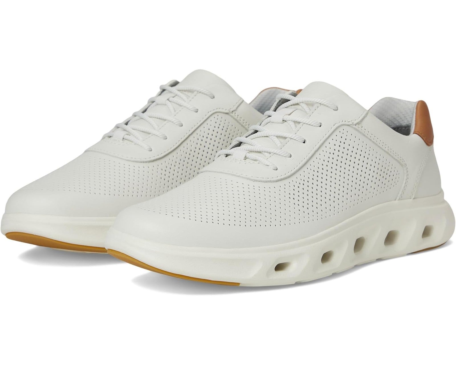 Johnston & Murphy Men's Reactivate U-Throat Full Grain Leather Lace-up Sneakers