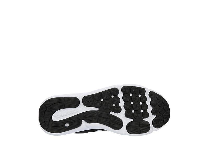 Under Armour Charged Assert 10 Men's Running Shoes Black Black White 3026175 001 - AllSportsWearUSA