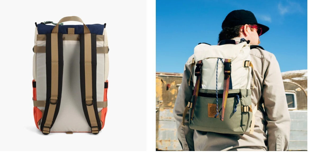 Topo Designs Rover Pack Classic Almond Emberglow