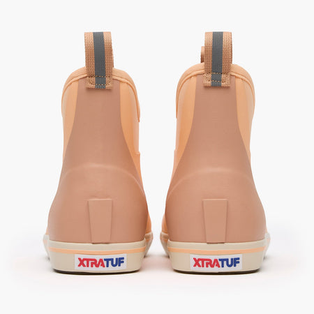 XTRATUF Women's Ankle Deck Boot XWAB-700 Peach Fuzz