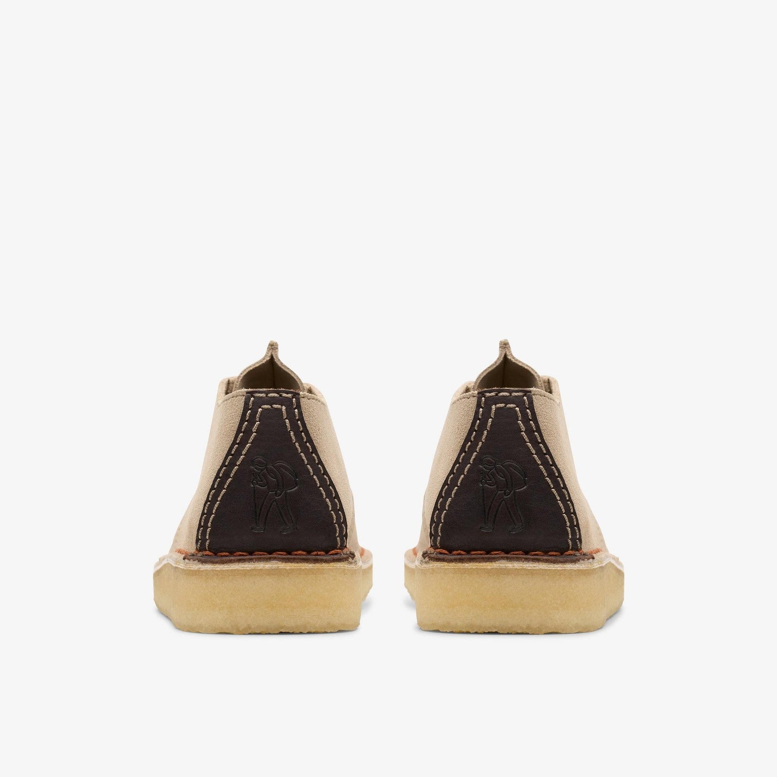 Clarks Mens Desert Trek Shoe 26178478 Sand Suede